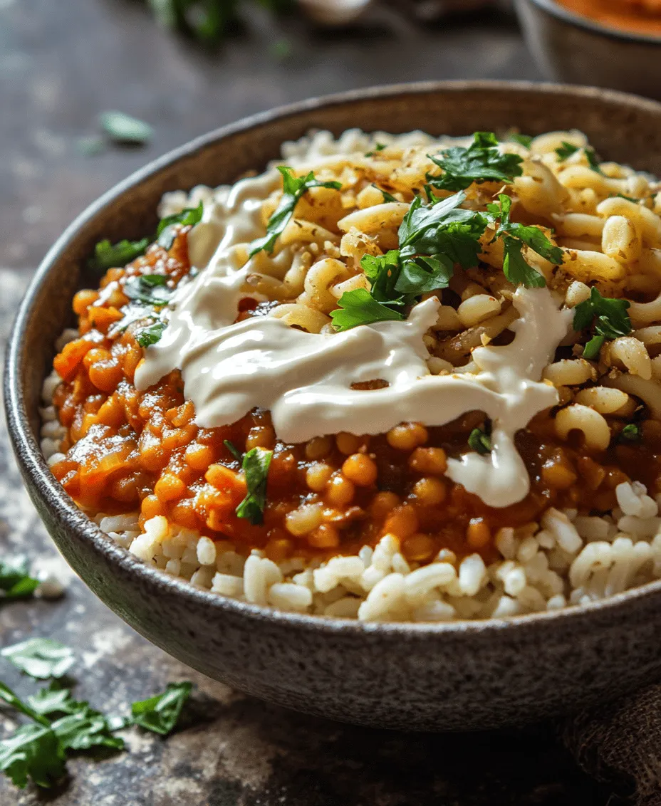 Koshari is more than just a dish; it is a beloved staple of Egyptian cuisine that resonates deeply with the heart and soul of Egypt. This hearty meal has captured the affection of locals and visitors alike, becoming a symbol of comfort and community. Traditionally served in homes and street stalls, Koshari stands out for its unique combination of ingredients and flavors, showcasing the rich tapestry of Egyptian culinary traditions.