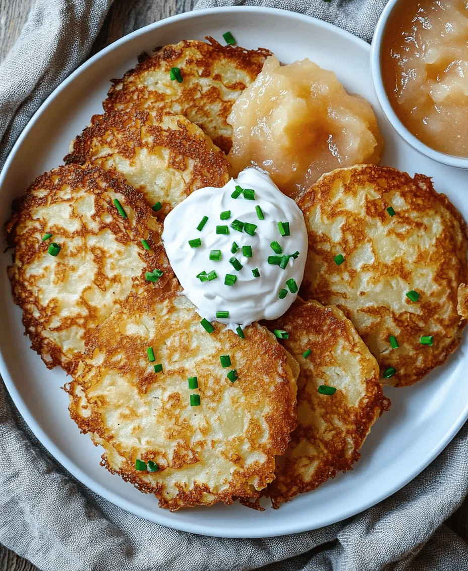 Reibekuchen, or authentic German potato pancakes, are a beloved staple in German cuisine, cherished for their crispy texture and delightful flavor. These golden-brown delights often evoke memories of festive holiday markets or cozy family gatherings, where the enticing aroma of frying potatoes fills the air. The cultural significance of Reibekuchen extends beyond mere nourishment; they symbolize tradition, comfort, and the joys of home-cooked meals.