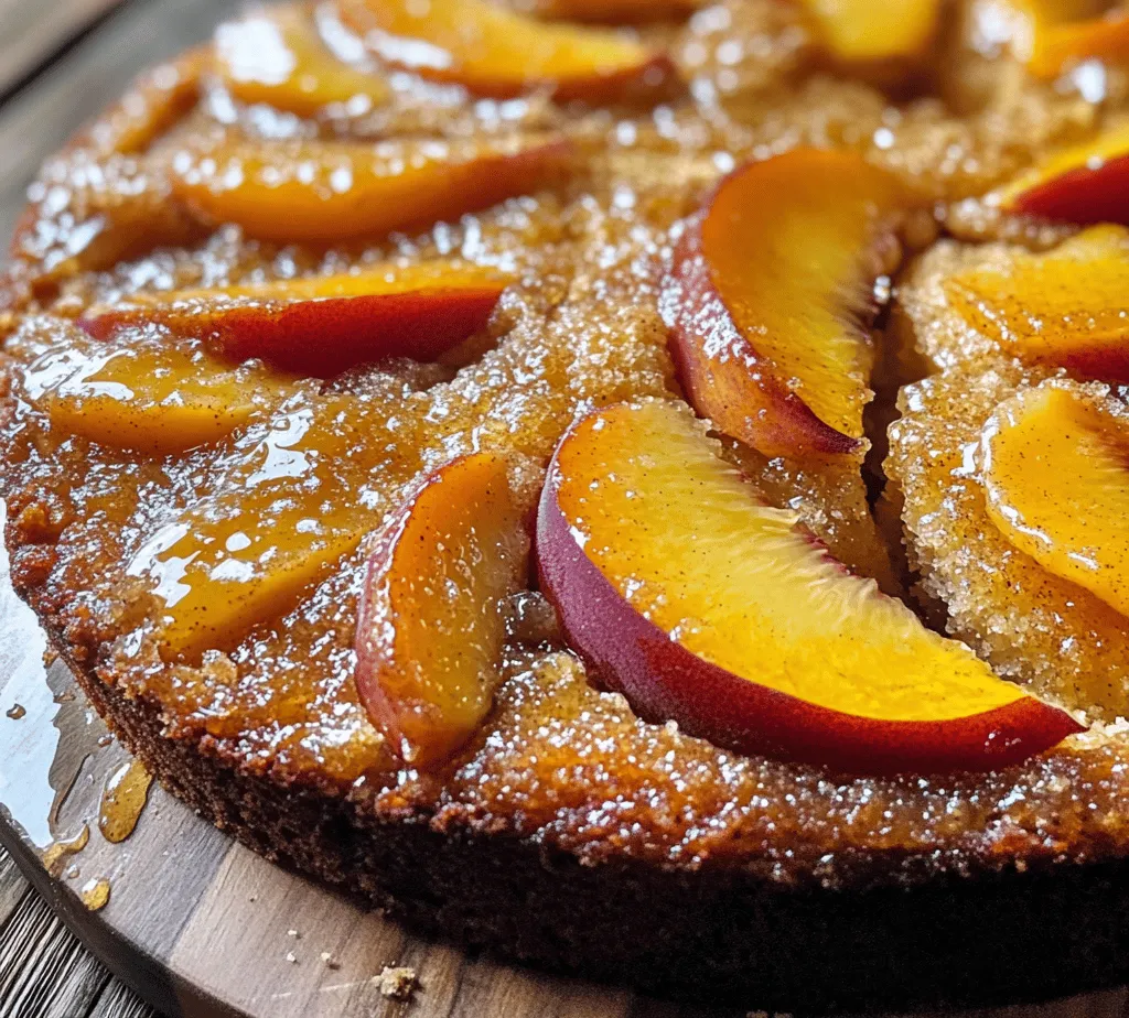 There’s something truly special about incorporating seasonal fruits into your baking. Not only do they provide vibrant flavors, but they also add nutritional benefits to your desserts. Peaches, in particular, are a perfect choice for this cake. They are juicy, sweet, and bursting with flavor during the summer months. Using fresh, ripe peaches ensures that your cake is not only delicious but also filled with the essence of the season.