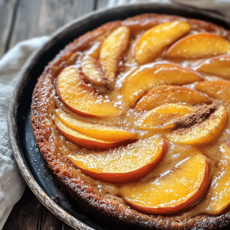 There’s something truly special about incorporating seasonal fruits into your baking. Not only do they provide vibrant flavors, but they also add nutritional benefits to your desserts. Peaches, in particular, are a perfect choice for this cake. They are juicy, sweet, and bursting with flavor during the summer months. Using fresh, ripe peaches ensures that your cake is not only delicious but also filled with the essence of the season.