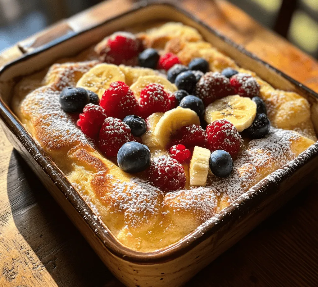 If you're looking for a breakfast dish that combines simplicity with a touch of elegance, look no further than the baked German pancake. This delightful creation, often referred to as a Dutch baby pancake, has been winning hearts (and stomachs) since its inception. Originating from Germany, this pancake is characterized by its impressive rise and airy texture, making it a standout choice for brunch gatherings or leisurely family breakfasts.