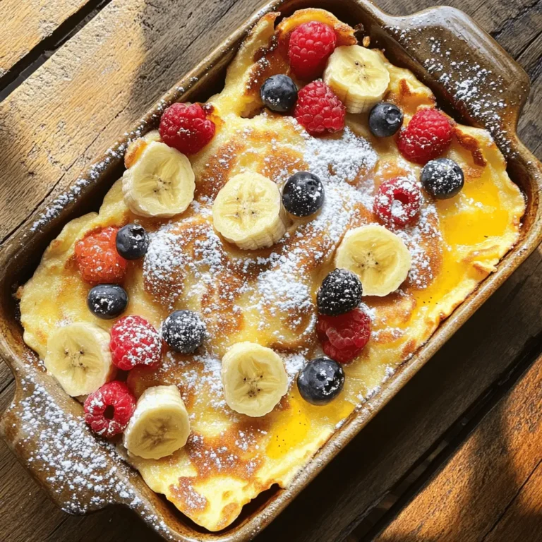 If you're looking for a breakfast dish that combines simplicity with a touch of elegance, look no further than the baked German pancake. This delightful creation, often referred to as a Dutch baby pancake, has been winning hearts (and stomachs) since its inception. Originating from Germany, this pancake is characterized by its impressive rise and airy texture, making it a standout choice for brunch gatherings or leisurely family breakfasts.