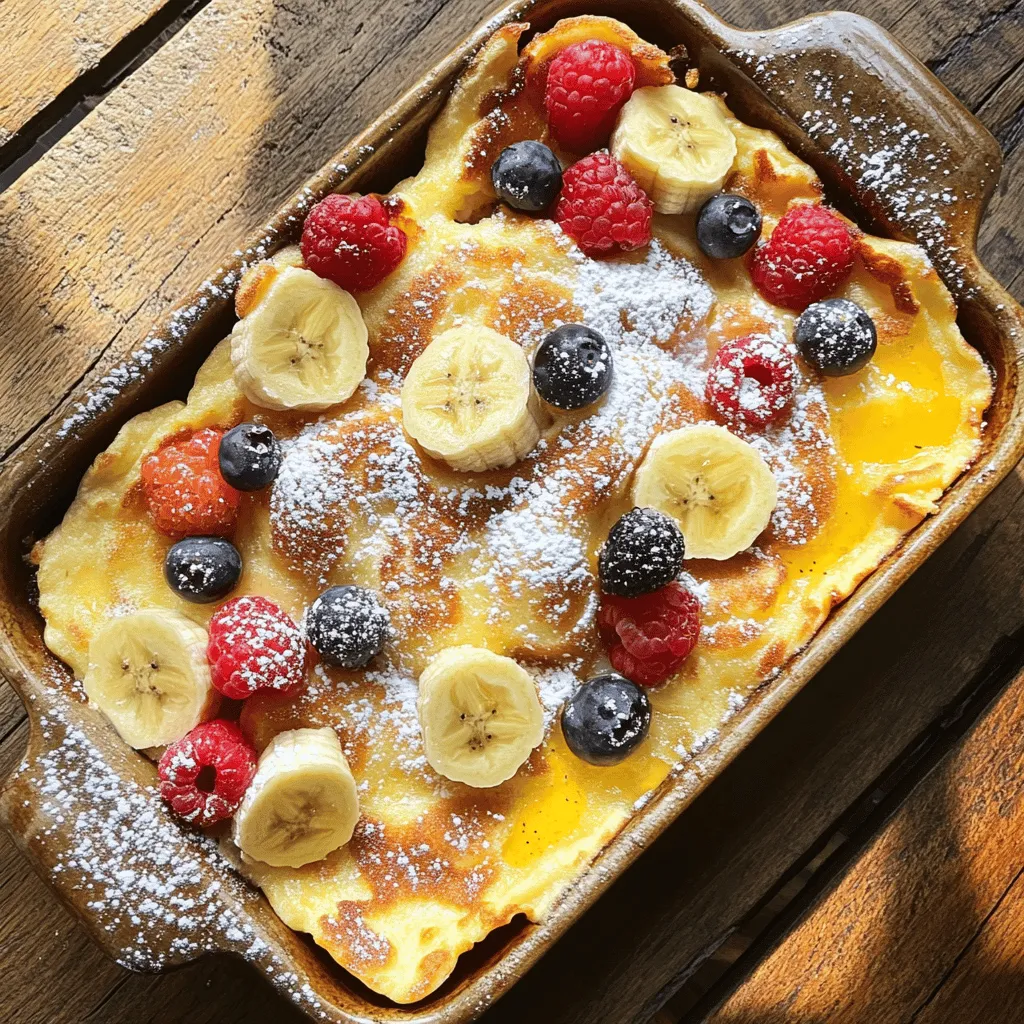 If you're looking for a breakfast dish that combines simplicity with a touch of elegance, look no further than the baked German pancake. This delightful creation, often referred to as a Dutch baby pancake, has been winning hearts (and stomachs) since its inception. Originating from Germany, this pancake is characterized by its impressive rise and airy texture, making it a standout choice for brunch gatherings or leisurely family breakfasts.