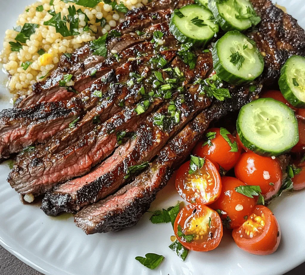 In the world of culinary delights, few combinations are as satisfying as a perfectly grilled steak paired with a refreshing salad. The rich, hearty flavor of grilled skirt steak complements the light, zesty notes of a lemon herb couscous salad, creating a dish that is both indulgent and refreshing. This article will guide you through the process of creating a mouthwatering Grilled Skirt Steak with Lemon Herb Couscous Salad. It’s not just a meal; it’s a celebration of flavors that is sure to impress your family and friends.