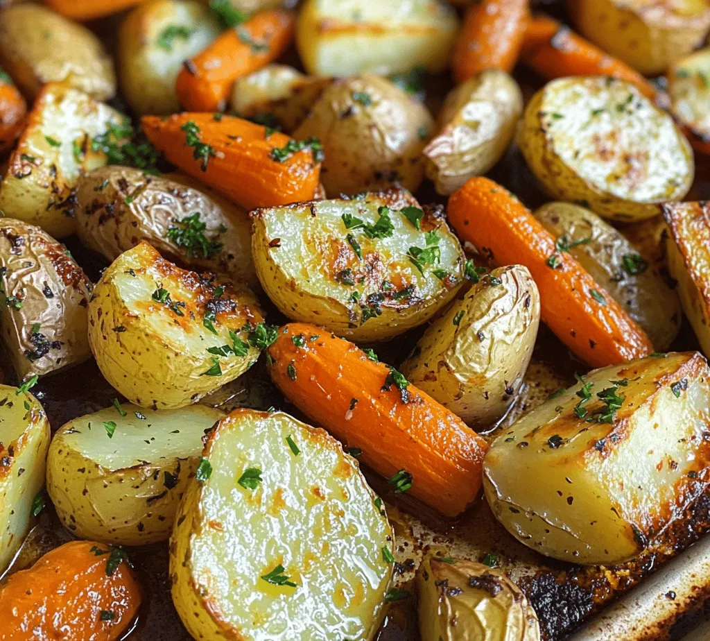Garlic Herb Roasted Potatoes, Carrots, and Zucchini is a delightful medley that brings together the earthy flavors of root vegetables with the vibrant freshness of zucchini, all enhanced by the aromatic qualities of garlic and herbs. This dish is not only visually appealing but also packed with essential nutrients, making it an ideal side for any meal. Whether you're hosting a formal dinner party or preparing a casual weeknight dinner, this versatile recipe fits seamlessly into any dining setting.
