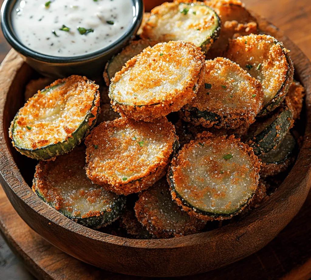Fried pickles are a beloved staple of Southern cuisine, cherished for their crunchy texture and tangy flavor. Whether served as an appetizer at a barbecue, a side dish at a family gathering, or a fun snack for game day, these crispy bites have gained a loyal following beyond the Southern states. Their popularity has surged in restaurants and homes alike, thanks to their unique combination of flavor and crunch that delights the palate.