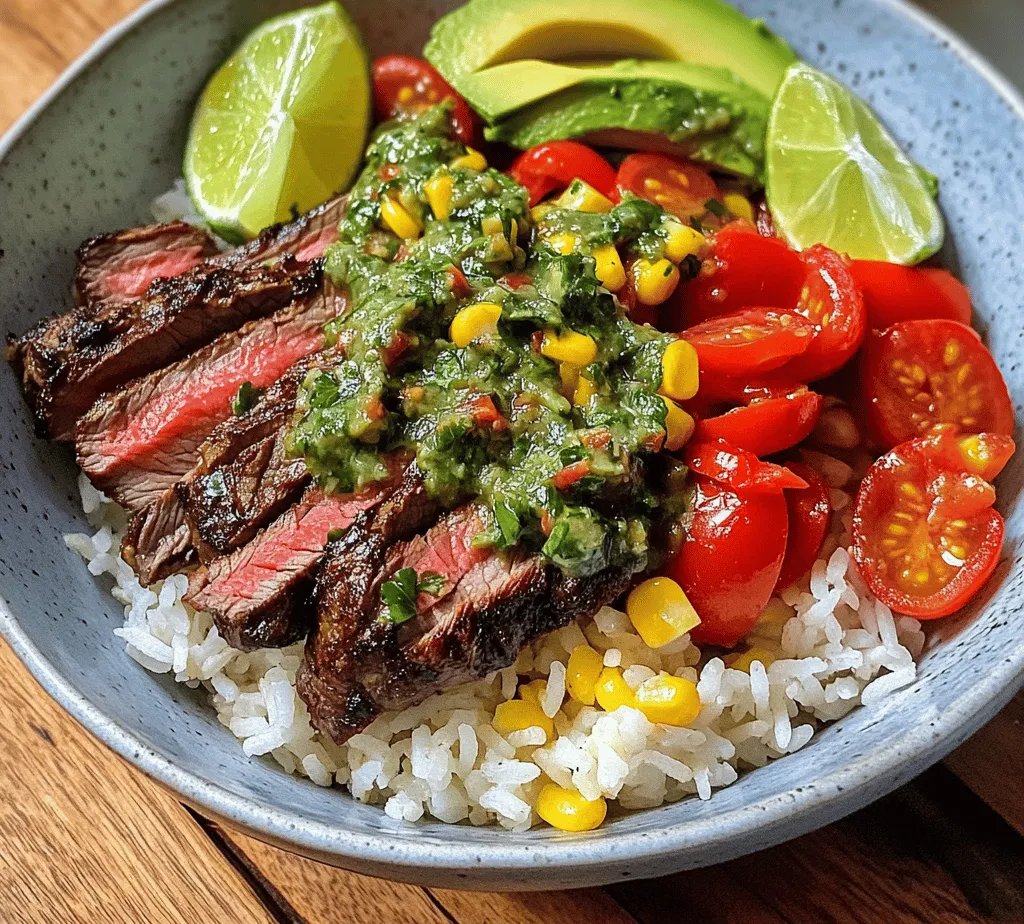 Skirt steak rice bowls with chimichurri sauce offer a delightful blend of flavors and textures that make them a standout dish in any culinary repertoire. As a popular choice in Latin American cuisine, this dish not only satisfies the palate but also celebrates the vibrant and diverse culinary traditions of the region. The tender, juicy skirt steak, paired with the zesty and herbaceous chimichurri sauce, creates a harmonious balance that elevates the humble rice bowl into a gourmet experience.