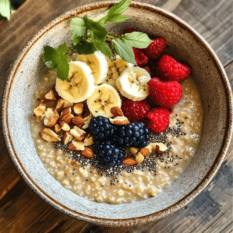 In recent years, barley has emerged as a popular superfood, celebrated for its robust nutritional profile and versatility in the kitchen. Once an underappreciated grain, barley is now recognized for its health benefits and wholesome qualities, making it an ideal ingredient for various recipes, including breakfast porridge. Hearty barley porridge not only offers a warm and comforting start to your day but also packs a punch of nutrition, transforming your morning routine into a nourishing experience.