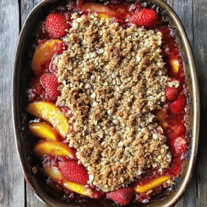 When it comes to delightful desserts, few can rival the charm of a fruit crisp. This warm, comforting dish combines the sweetness of seasonal fruits with a crunchy topping, creating a perfect balance of flavors and textures. Among the myriad of fruit combinations, strawberry and peach stand out as a classic duo. Their vibrant colors and juicy profiles not only make this dessert visually appealing but also incredibly satisfying to the palate. As strawberries and peaches reach their peak during the summer months, now is the perfect time to indulge in a homemade Strawberry Peach Crisp.