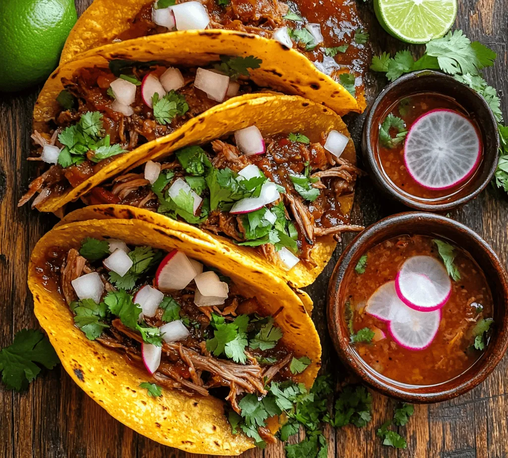 Birria tacos are a delicious Mexican dish that has captured the hearts (and stomachs) of food lovers around the world. Originating from the state of Jalisco, these tacos are filled with tender, flavorful meat, typically beef or lamb, that is slow-cooked in a rich, spiced broth. The unique combination of spices and the slow-cooking process results in meat that is not only incredibly tender but also infused with deep flavors that make each bite a delightful experience. In this article, we will explore the history of birria, the ingredients used in this recipe, and step-by-step instructions to create your very own birria tacos at home.