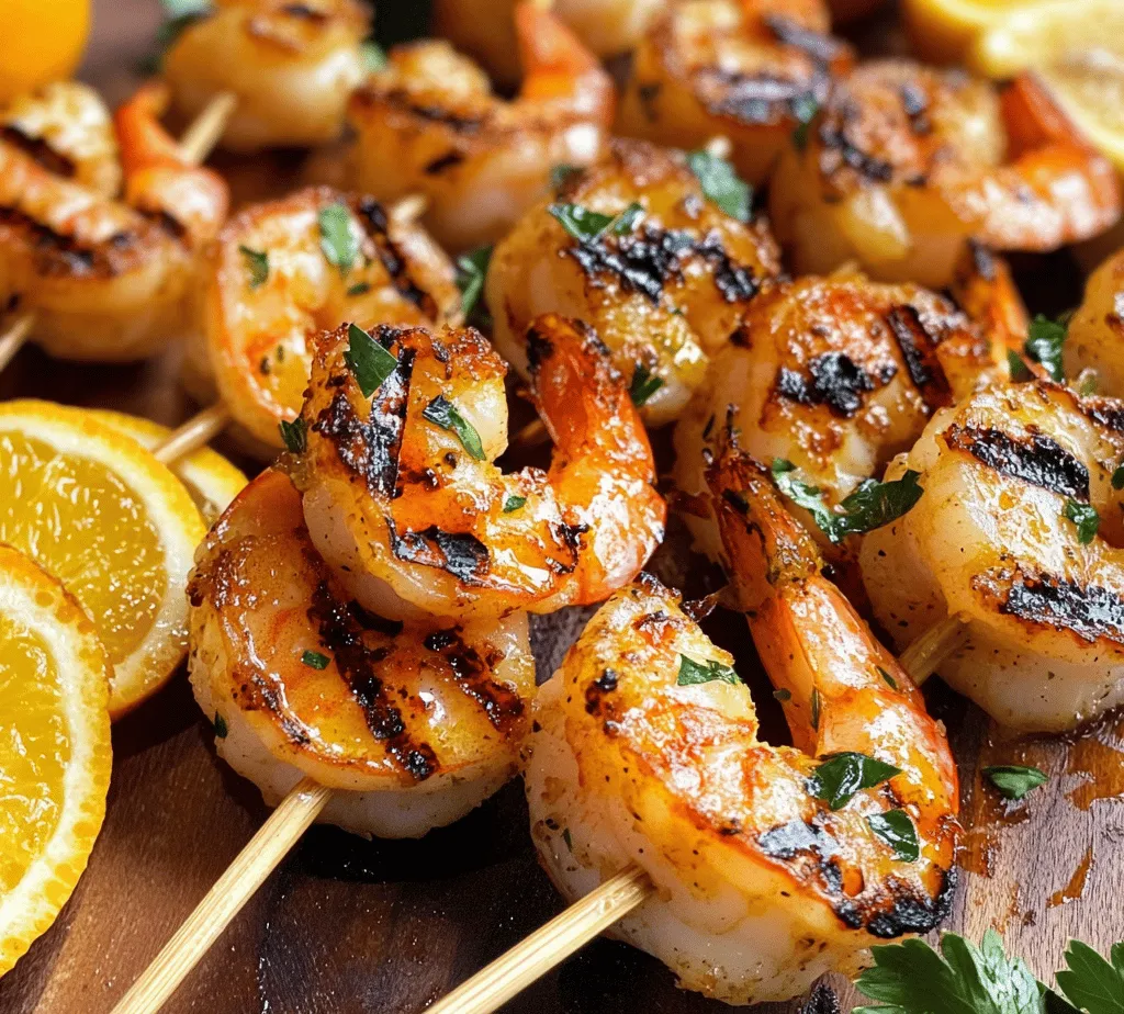 As the summer sun begins to warm our days, the allure of easy, light meals becomes irresistible. With the season calling for vibrant, flavorful dishes that can be prepared in no time, grilled shrimp skewers emerge as a quintessential choice for summer dining. Not only do they offer a delightful combination of taste and visual appeal, but they also allow for endless creativity in flavor pairings. This recipe for Grilled Citrus Herb Shrimp Skewers encapsulates the essence of summer with its zesty citrus marinade and the aromatic touch of fresh herbs, making it an ideal option for casual get-togethers or intimate family dinners.