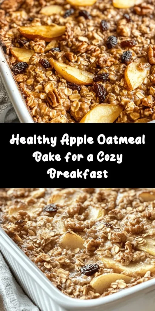 Start your day with our irresistible healthy apple oatmeal breakfast bake! Packed with rolled oats, juicy apples, and a hint of cinnamon, this dish is not only delicious but also nutritious. It's sweetened with honey or maple syrup and can easily be made vegan. Simply mix, bake, and enjoy a warm slice topped with your favorite nuts or yogurt. Perfect for meal prep or a wholesome family breakfast. Give it a try and savor the goodness!