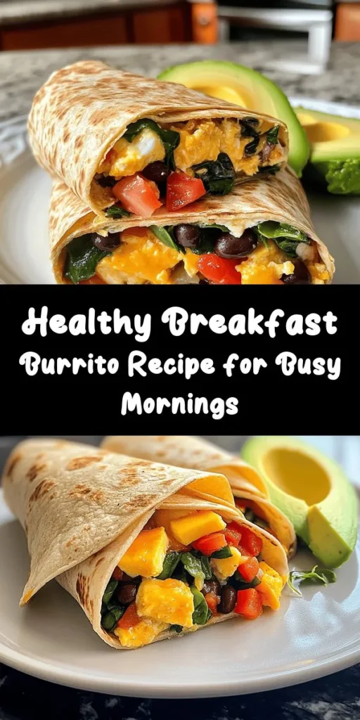 Start your day right with these delicious Breakfast Burrito Bonanza! Packed with protein from eggs, black beans, and chicken, plus colorful veggies like bell peppers and spinach, these burritos are both nutritious and satisfying. Easy to prep ahead, they’re perfect for busy mornings! Bake a batch, wrap them up, and enjoy a warm burrito anytime. Serve with salsa and avocado for a tasty twist. Get ready to fuel your mornings with this flavorful meal!