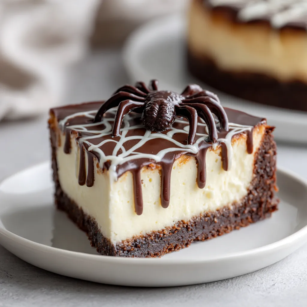 The Creepy Crawly Cheesecake, a delightful dessert that stirs both the imagination and the taste buds, is the perfect way to embrace the spirit of Halloween. Imagine slicing through a rich, creamy cheesecake topped with an enticing spider web design, all while a dark chocolate spider lingers menacingly atop the creation. This dessert not only satisfies the craving for something sweet but also evokes a bit of the spooky season.