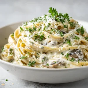 The magic of slow-cooked meals lies in their ability to meld flavors, creating rich and comforting dishes that feel like a warm embrace. One such delightful recipe is the Savory Slow-Cooked Creamy Mushroom Pasta Bliss. This dish perfectly balances the earthiness of fresh mushrooms with a luxurious creamy sauce, making it a go-to choice for family dinners or special occasions. The slow cooking process allows the flavors to deepen and develop, turning simple ingredients into a hearty meal that is both satisfying and indulgent.