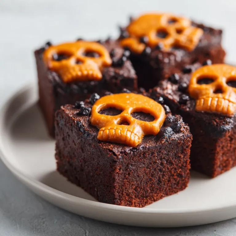 As Halloween approaches, nothing brings the festive spirit to the table quite like a batch of Pumpkin Skull Brownies. These delightful treats combine the rich, chocolatey goodness of traditional brownies with the earthy sweetness of pumpkin, making them a perfect dessert for the season. The addition of pumpkin pie spice adds a warming flavor that is synonymous with fall, while the edible skull sprinkles transform these brownies into a fun and spooky treat sure to delight both kids and adults alike.