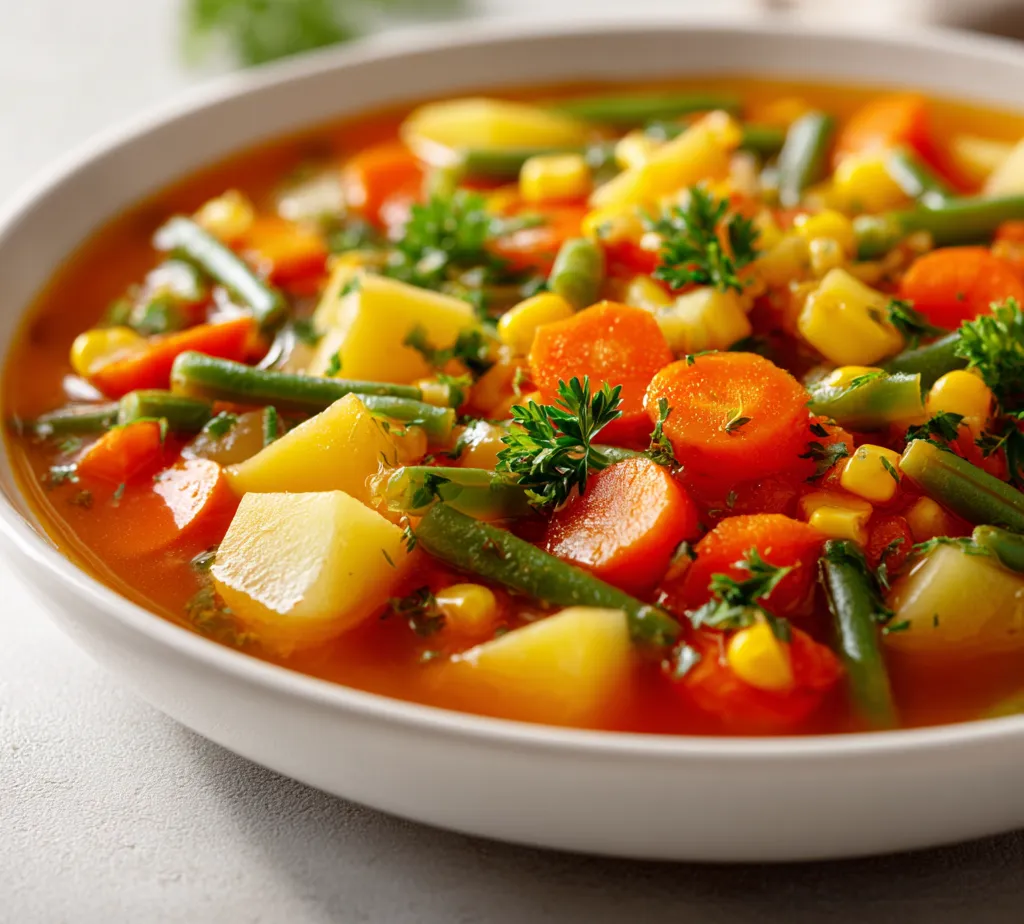 The allure of a warm, nourishing dish awaits with this Hearty Crockpot Vegetable Delight, making it a perfect option for busy days or chilly nights. This recipe showcases a melange of vibrant vegetables, all cooked to savory perfection in a slow cooker. Ideal for those looking to enjoy a wholesome meal with minimal effort, this vegetable stew is not only delicious but also packed with nutrients. With a rich broth enveloping tender vegetables, each bowl invites comfort and satisfaction.