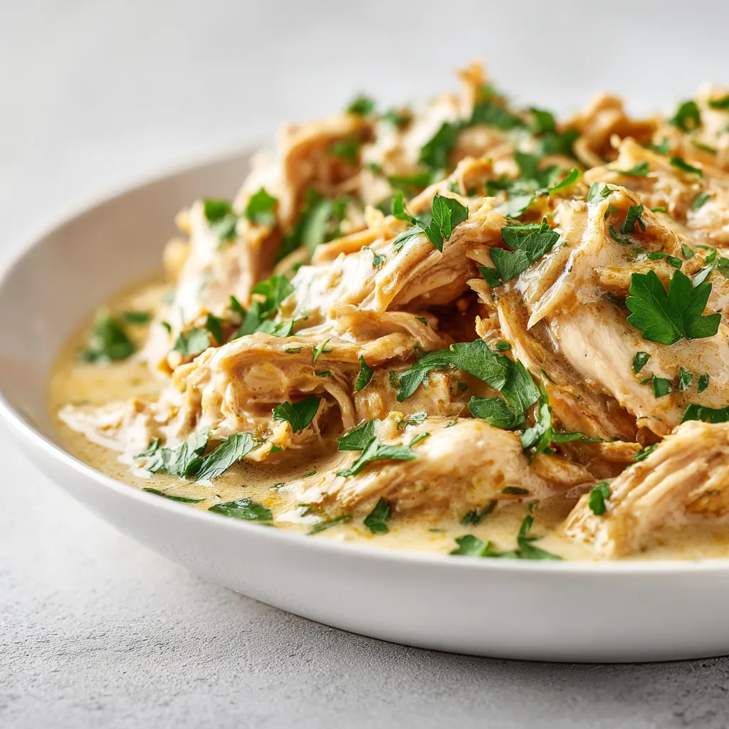 The comforting allure of chicken and gravy finds its perfect expression in this easy Crockpot recipe. Imagine tender chicken breasts swimming in a rich, creamy gravy infused with aromatic herbs and spices. This dish not only serves as a wholesome meal but also fills your home with delightful, savory aromas while it cooks. As the hours pass, the chicken absorbs the robust flavors of the ingredients, transforming into a dish that’s both hearty and satisfying.