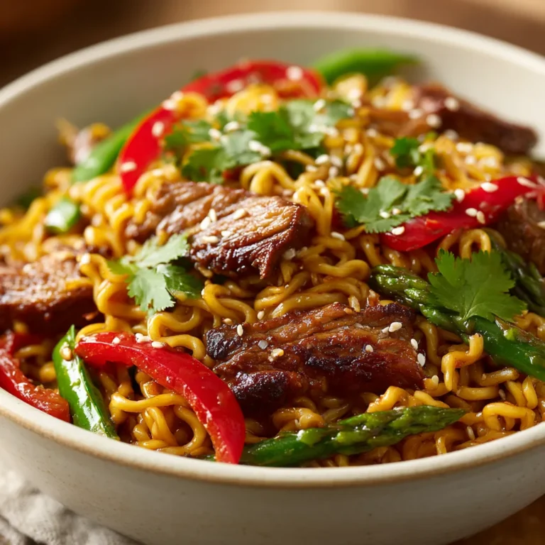 An exploration of the savory flavors of Teriyaki Pork Noodles is an adventure into the world of delicious Asian cuisine. This dish combines tender pork loin, fresh vegetables, and delicate rice noodles in a sweet and savory teriyaki sauce. The allure of Teriyaki Pork Noodles lies not only in its flavorful profile but also in the visual appeal created by the colorful vegetables and the glossy sauce. Whether you're looking for a quick weeknight meal or seeking to impress your guests during a dinner party, this recipe promises to delight your taste buds and satisfy your cravings.