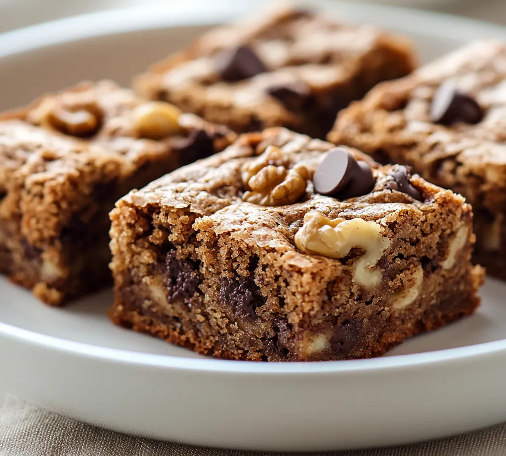 Banana bread blondies are a delightful twist on the classic banana bread, merging rich, sweet flavors of ripe bananas with a chewy and buttery blondie texture. Each bite offers a burst of moistness and sweetness, making them an ideal treat for any time of the day—be it an afternoon snack, a satisfying dessert after dinner, or a delightful addition to a potluck. The use of simple pantry ingredients ensures that these blondies are quick to whip up, allowing you to indulge in their warm, comforting embrace in virtually no time.