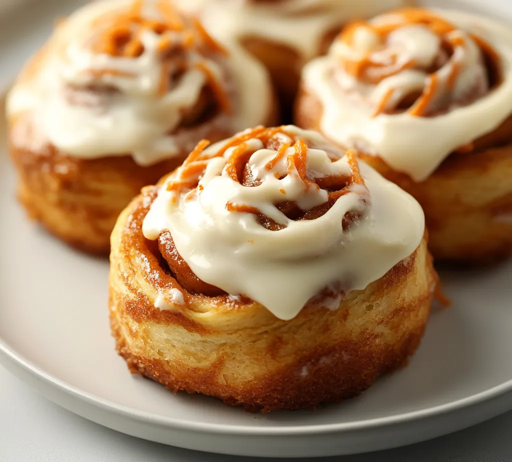 Explore the delightful fusion of flavors in these Carrot Cake Cinnamon Rolls, where the classic comfort of cinnamon rolls meets the moist sweetness of carrot cake. This recipe combines the warm spices of cinnamon and nutmeg with the texture-enhancing qualities of grated carrots and crushed pineapple, making for a unique twist on traditional cinnamon rolls. Each bite is a perfect blend of soft, fluffy dough, a spiced filling, and rich cream cheese frosting, set to satisfy any sweet tooth.