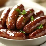 Maple-Infused Glazed Sausages are a delightful blend of sweet and savory flavors that can elevate any meal. This recipe marries the natural sweetness of pure maple syrup with the tangy zest of Dijon mustard and apple cider vinegar, culminating in an irresistible marinade that clings to the sausages. The resulting dish features beautifully caramelized sausages, making them perfect for summer barbecues, holiday gatherings, or a simple weekday dinner.