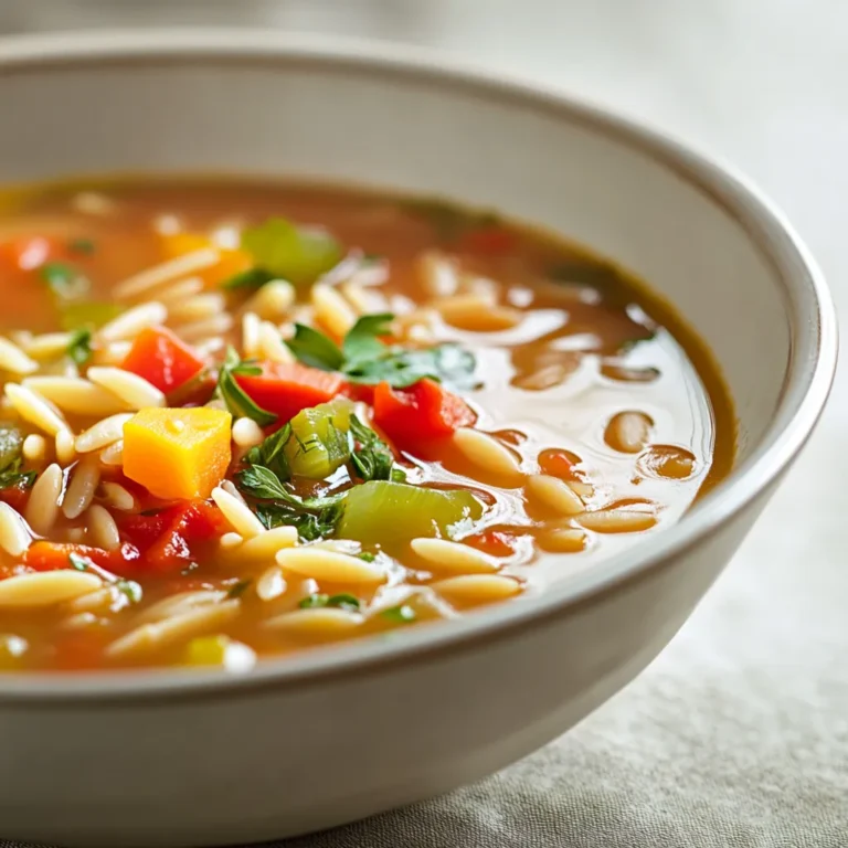 Soups are synonymous with comfort, warmth, and nourishment. They often serve as a delightful solution to fend off chilly weather or a busy day. Amongst the various soups available, a Hearty Vegetable Orzo Soup stands out not just for its delicious flavors but also for its wide array of health benefits. Packed with vibrant vegetables and wholesome ingredients, this soup is an excellent way to incorporate important nutrients into your diet.