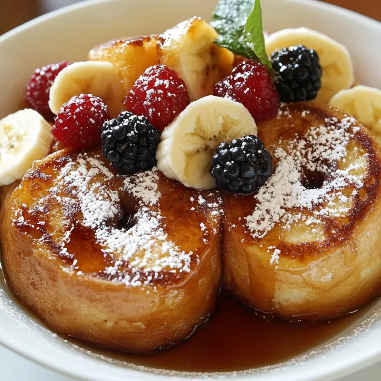 Exploring the joys of breakfast, Fluffy Hawaiian Roll French Toast offers a delightful twist on traditional French toast. This recipe harnesses the soft sweetness of Hawaiian rolls, creating a dish that is both comforting and luxurious. Unlike regular bread, Hawaiian rolls bring a unique flavor profile to the meal; their tender texture and hint of pineapple sweetness elevate this breakfast favorite to new heights. Perfect for family brunches or a cozy weekend treat, this French toast recipe is guaranteed to impress.