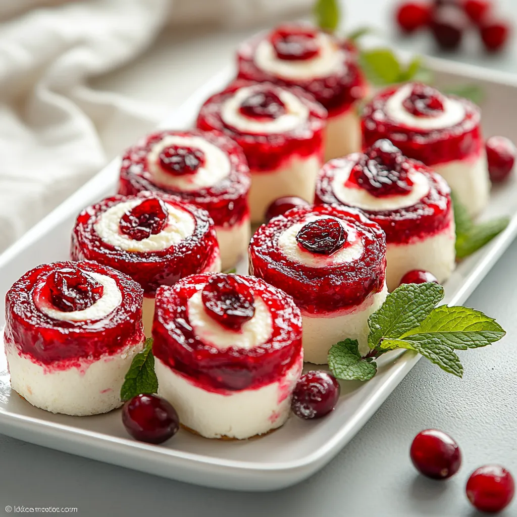 The holiday season is a joyful time filled with celebration, family gatherings, and delectable treats that create lasting memories. One delightful addition to your festive menu could be the scrumptious Festive Christmas Cranberry Roll-Ups. These bite-sized delights are not only visually appealing but also harmoniously blend the tartness of cranberries with the creamy sweetness of a rich filling. Perfectly suited as a dessert or an appetizer, these roll-ups bring warmth and cheer to any gathering, making them an unforgettable offering during the celebration of Christmas and beyond.
