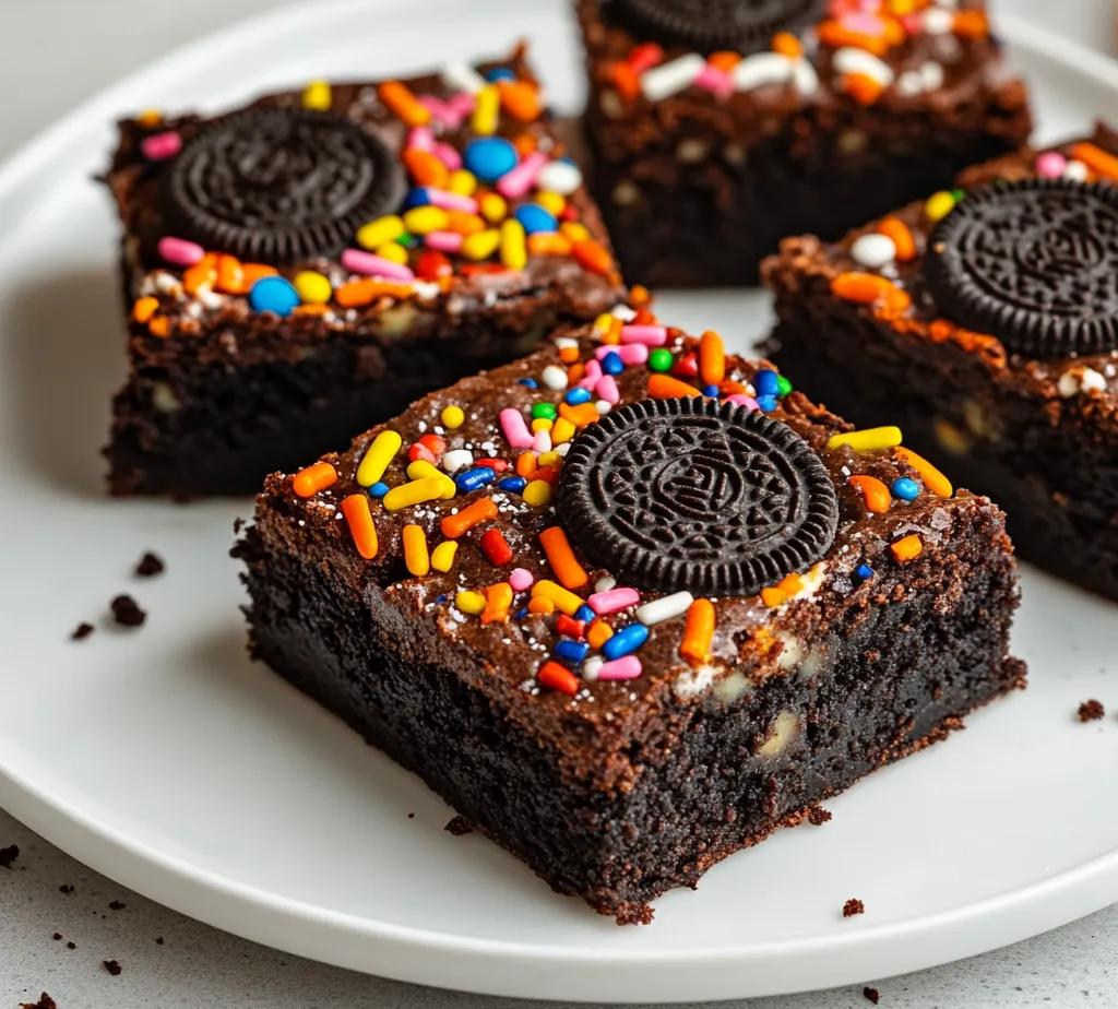 The arrival of Halloween brings not only spooky decorations and costumes but also the perfect opportunity to indulge in themed treats. One such delight is the Spooktacular Halloween Oreo Brownies, a rich and fudgy dessert that combines the beloved flavors of chocolate and cookies while allowing the festive spirit to shine through with colorful sprinkles. This recipe encapsulates the fun of Halloween while satisfying your sweet tooth in the best way possible.