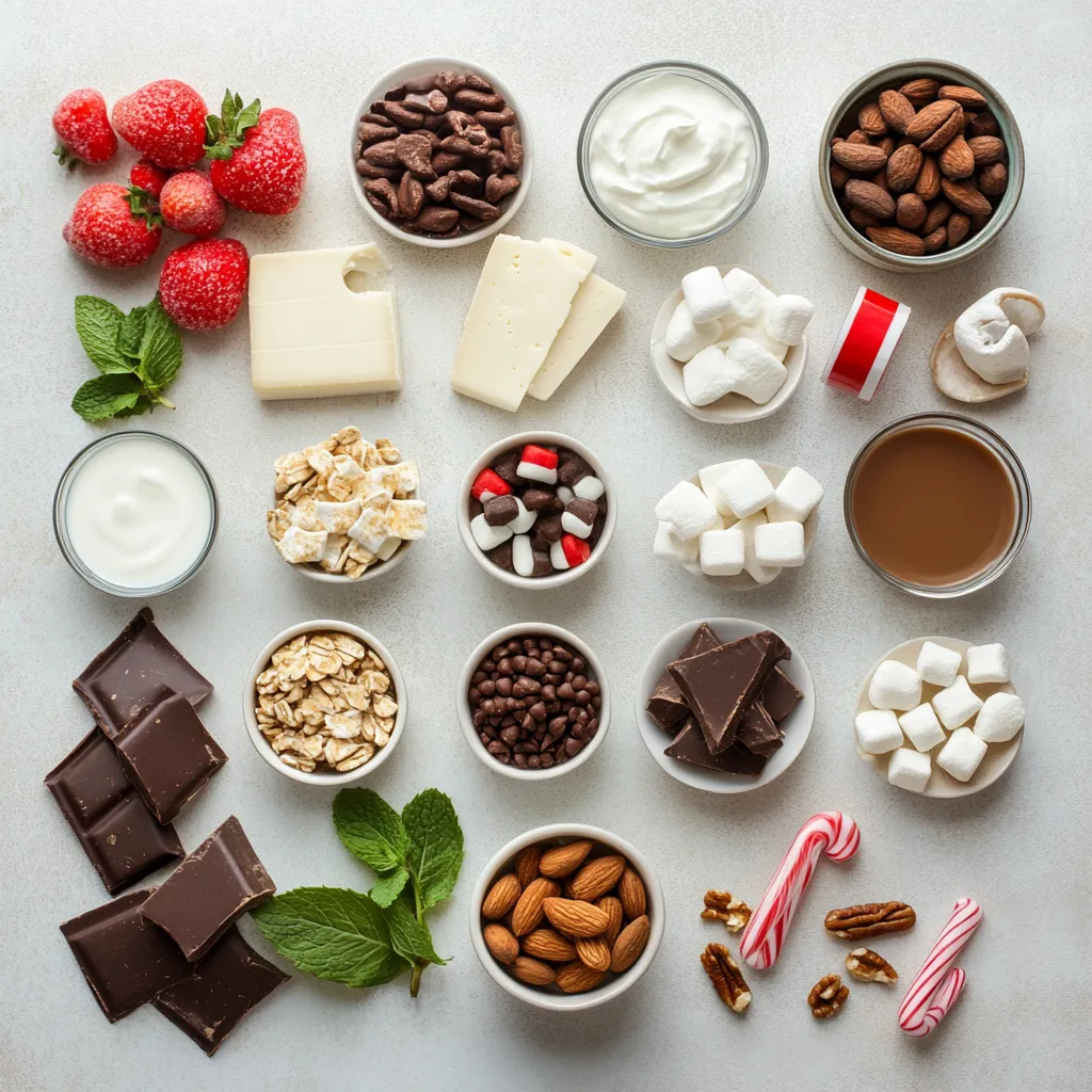 The Candy Cane Charcuterie Delight is a whimsical and festive addition to your holiday celebrations. This vibrant platter, filled with a mixture of sweet and savory treats, is designed not only to please the palate but also to provide an eye-catching centerpiece for any gathering. As the holiday season unfolds, it's the perfect time to serve this delightful spread at family gatherings, holiday office parties, or cozy get-togethers with friends.