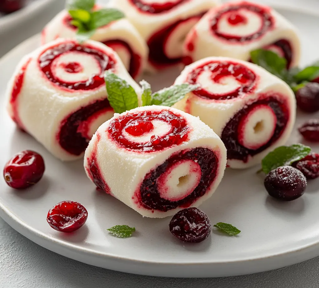 The holiday season is a joyful time filled with celebration, family gatherings, and delectable treats that create lasting memories. One delightful addition to your festive menu could be the scrumptious Festive Christmas Cranberry Roll-Ups. These bite-sized delights are not only visually appealing but also harmoniously blend the tartness of cranberries with the creamy sweetness of a rich filling. Perfectly suited as a dessert or an appetizer, these roll-ups bring warmth and cheer to any gathering, making them an unforgettable offering during the celebration of Christmas and beyond.