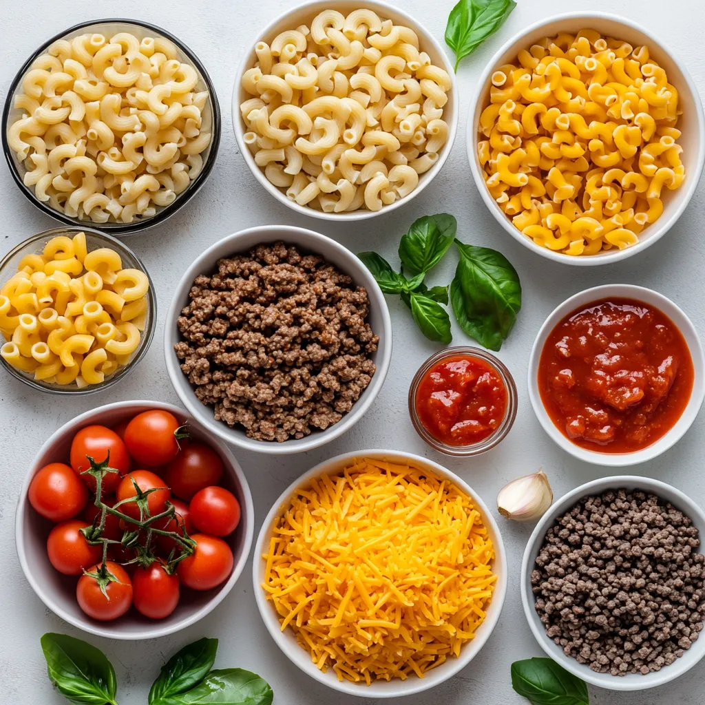 Savory Beefaroni Extravaganza is a delightful dish that brings comfort and flavor to the table. Combining the savory goodness of ground beef with a rich tomato sauce and tender elbow macaroni, this dish appeals to both children and adults alike. It’s an ultimate comfort food that can be enjoyed on weeknights or served during a cozy family gathering. This easy-to-make meal embodies warmth and satisfaction in every bite, perfect for those who crave hearty flavors that remind them of home-cooked meals.