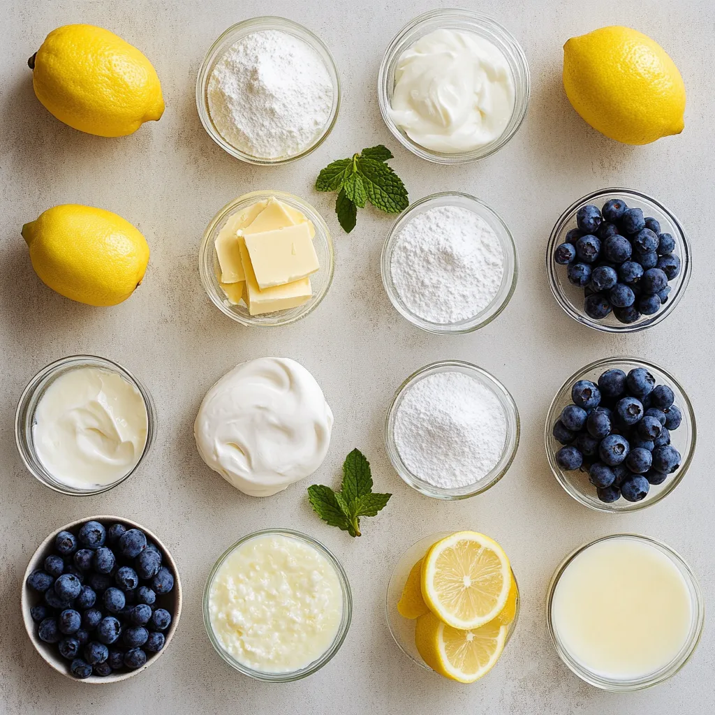 The No-Bake Luminous Lemon Blueberry Cream Cake is a delightful and refreshing dessert that encapsulates the essence of summer in each bite. Bursting with vibrant flavors, this cake combines the zesty brightness of lemon with the sweetness of blueberries, creating a harmonious blend that is as pleasing to the palate as it is to the eye. Its creamy filling and crunchy graham cracker crust offer an irresistible contrast that is both luxurious and light, making it the ideal treat for hot days.