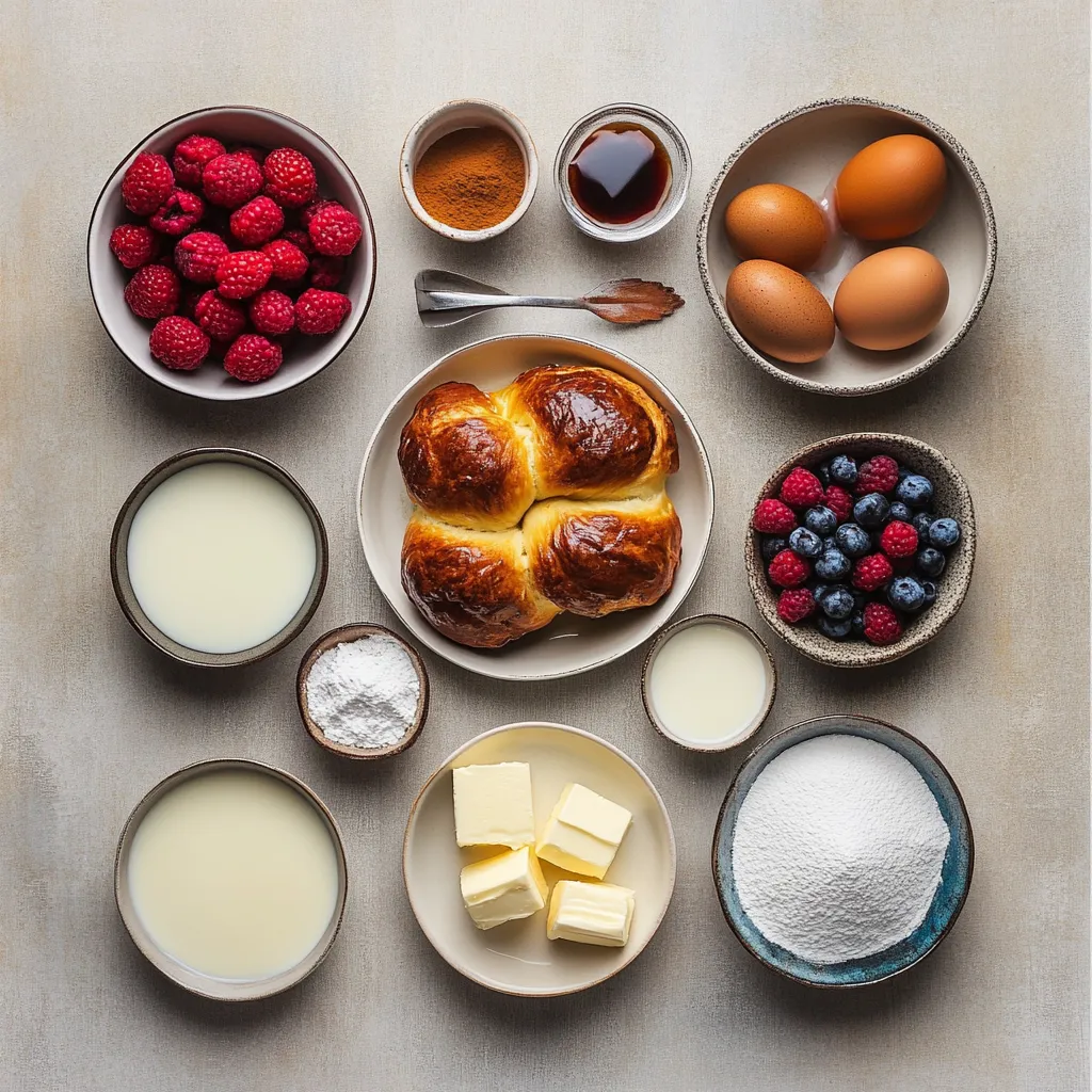 Berry French Toast Casserole is a delightful breakfast or brunch dish that brings together the comforting flavors of French toast with the juicy sweetness of mixed berries. Imagine a rich, custardy casserole filled with tender pieces of bread and layered with vibrant strawberries, blueberries, and raspberries—each bite bursting with flavor. This dish is perfect for lazy Sunday mornings, special family gatherings, or any occasion where you want to impress guests with minimal effort.