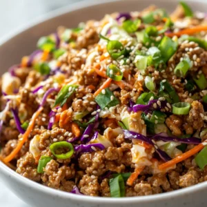 In recent years, low-carb dishes have grown significantly in popularity, appealing to both health-conscious eaters and those looking to lose weight. One of the most appealing aspects of such meals is their ability to deliver robust flavors without the excess carbohydrates typically associated with comfort food. The Keto Egg Roll in a Bowl stands out as a fantastic option for anyone looking to enjoy the familiar savory tastes of traditional egg rolls without the added carbs of wrappers or rice.