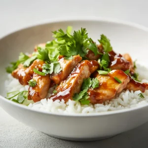 Honey BBQ Chicken Delight on Fluffy Rice is a fusion of flavors that offers a delightful dining experience for both family dinners and casual get-togethers. The combination of tender chicken marinated in a beautifully balanced honey and BBQ sauce serves as the star of this dish, while the jasmine rice acts as the perfect canvas to soak up the savory and slightly sweet sauce. This recipe is not just about a meal; it's about enjoying the comforting and hearty essence of home-cooked food.