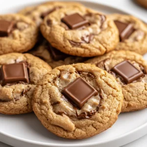 Chocolate Rolo Delight Cookies are a delightful treat that perfectly combines the rich flavor of chocolate with the sweet, gooey embrace of caramel. These cookies are not only simple to prepare but also create an irresistible dessert that is sure to please everyone at a gathering or family event. With their chewy texture and decadently bold flavor, they provide a unique twist on traditional chocolate cookies, making them a must-try for any sweet lover.