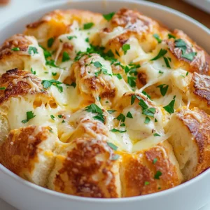 Cheesy garlic bread has long been a beloved appetizer or party snack, renowned for its intoxicating aroma and irresistible flavor. The simple combination of bread, garlic, and cheese transforms into something truly delightful, making it a favorite in various cuisines around the world. The Cheesy Garlic Delight pull-apart bread recipe offers a special twist that elevates this classic dish. Its unique pull-apart format invites communal sharing, perfect for gatherings with friends and family or cozy nights in.