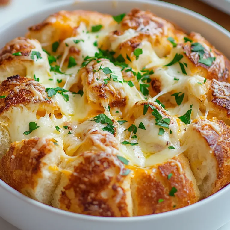 Cheesy garlic bread has long been a beloved appetizer or party snack, renowned for its intoxicating aroma and irresistible flavor. The simple combination of bread, garlic, and cheese transforms into something truly delightful, making it a favorite in various cuisines around the world. The Cheesy Garlic Delight pull-apart bread recipe offers a special twist that elevates this classic dish. Its unique pull-apart format invites communal sharing, perfect for gatherings with friends and family or cozy nights in.