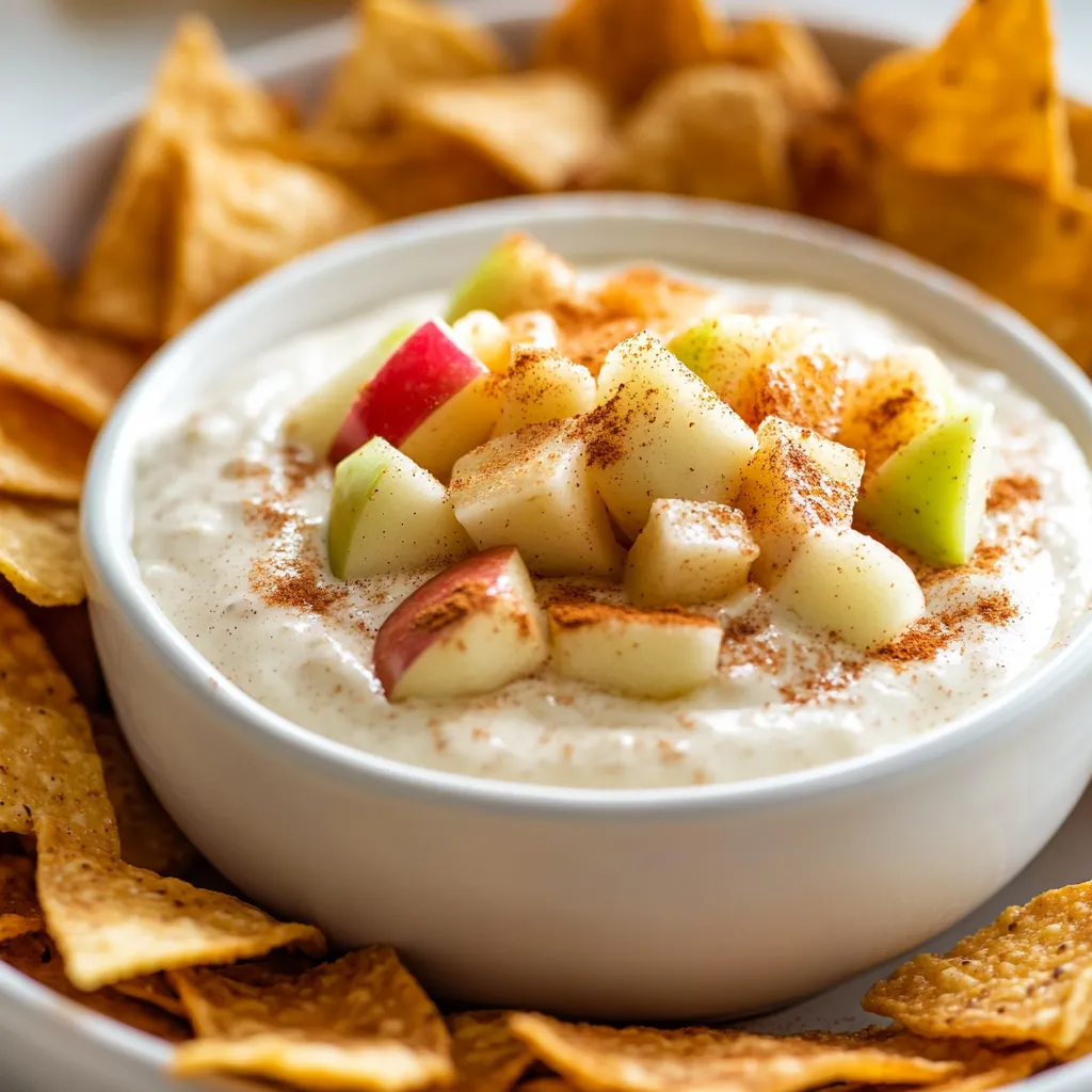 The delightful combination of flavors and textures in this Apple Pie Dip with Cinnamon Tortilla Chips brings a taste of classic dessert to an easy dipping experience. This engaging recipe captures the dreamy essence of apple pie, transforming it into a dip that is perfect for sharing in casual and celebratory settings alike. With luscious, diced apples enveloped in creamy cream cheese and a gentle touch of warm spices, each bite encapsulates the cozy nostalgia of autumn treats.