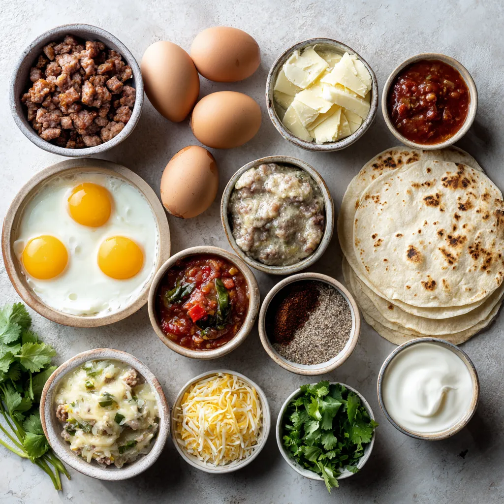 Explore the delightful world of breakfast burritos with this easy-to-follow recipe that promises to dynamize your mornings. Breakfast burritos have become a beloved staple for many, known for their versatility and deliciousness. They make for an ideal meal when you're short on time but want something filling and satisfying to kick-start your day. With a harmonious blend of scrambled eggs, sautéed vegetables, optional meats, and gooey cheese all wrapped in soft tortillas, these burritos ensure that every bite is a flavor explosion.