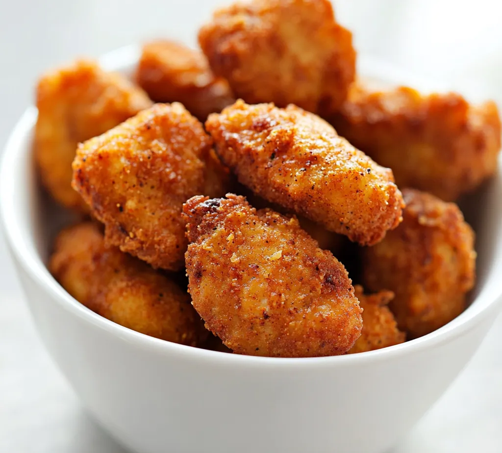 The allure of crispy, spiced chicken nuggets is undeniable, and this recipe takes the beloved snack to the next level. Infused with a variety of traditional Indian spices, these nuggets offer a delightful crunch and a burst of flavor in every bite. Whether you're hosting a party, preparing a quick weeknight meal, or simply indulging in a comfort food craving, these crispy Indian chicken nuggets will satisfy. Their spiced coating and succulent chicken make them a standout dish that is sure to impress your family and friends.