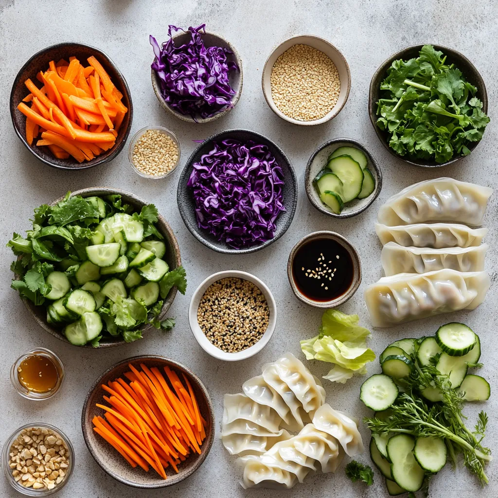 The Potsticker Salad Extravaganza is an innovative and delightful dish that combines the beloved flavors of potstickers with a refreshing salad twist. Featuring crispy potstickers on a bed of mixed greens and vibrant vegetables, it stands out as a wonderful fusion of ingredients. As the culinary landscape continues to evolve, potstickers, traditionally enjoyed as appetizers or snacks, have garnered popularity due to their versatility and flavor. This salad captures the essence of these savory dumplings while introducing crispiness, freshness, and brightness through the accompanying ingredients.