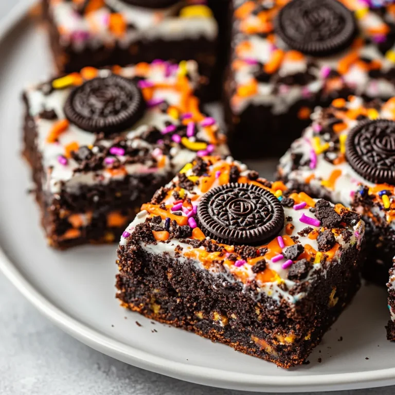 The arrival of Halloween brings not only spooky decorations and costumes but also the perfect opportunity to indulge in themed treats. One such delight is the Spooktacular Halloween Oreo Brownies, a rich and fudgy dessert that combines the beloved flavors of chocolate and cookies while allowing the festive spirit to shine through with colorful sprinkles. This recipe encapsulates the fun of Halloween while satisfying your sweet tooth in the best way possible.