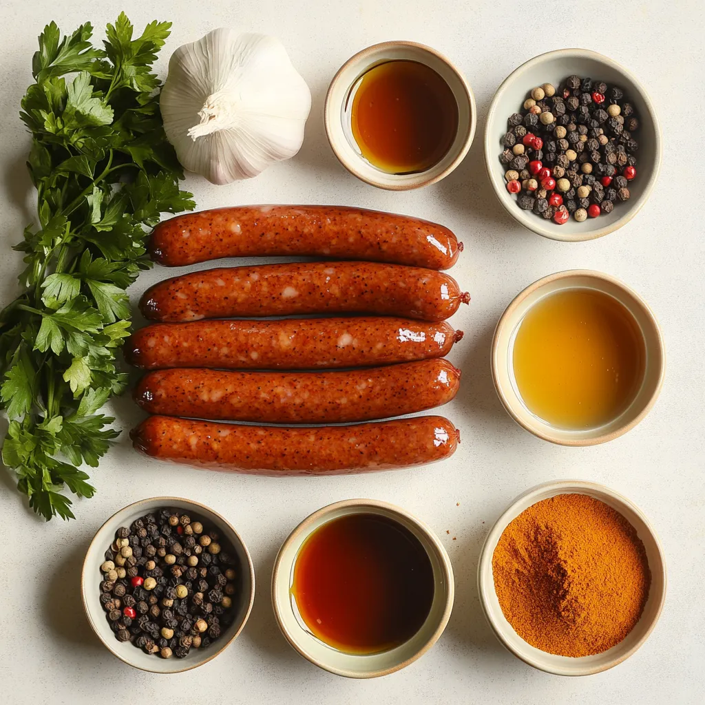 Maple-Infused Glazed Sausages are a delightful blend of sweet and savory flavors that can elevate any meal. This recipe marries the natural sweetness of pure maple syrup with the tangy zest of Dijon mustard and apple cider vinegar, culminating in an irresistible marinade that clings to the sausages. The resulting dish features beautifully caramelized sausages, making them perfect for summer barbecues, holiday gatherings, or a simple weekday dinner.