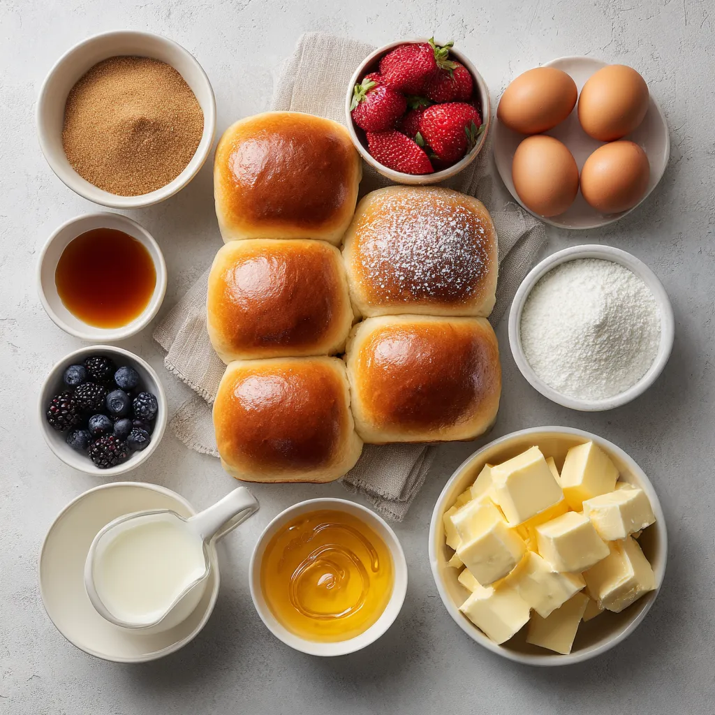 Breakfast lovers and brunch aficionados alike will find joy in the delightful creation of Heavenly Hawaiian Roll French Toast. With its roots in the classic French toast recipe, this version takes a sweet twist by using soft and pillowy Hawaiian rolls, bringing an irresistible fusion of flavors and textures to your morning meal. The combination of the rich custard soaking into the rolls, along with the golden-brown crust formed during cooking, creates an indulgent dish that is sure to become a family favorite.