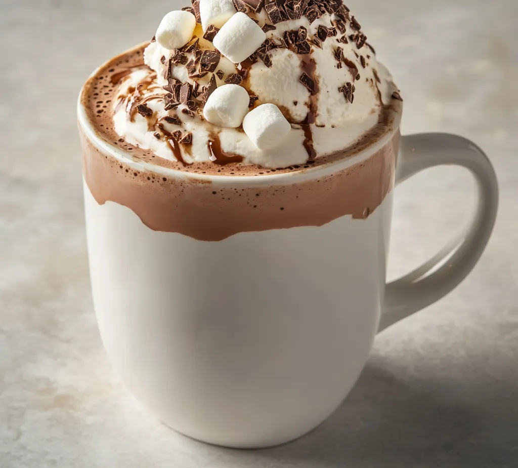 Decadent Hot Chocolate Cocoa Float is the epitome of comfort in a cup. Combining rich chocolate flavors with the creamy textures of ice cream and whipped cream, this indulgent drink not only satisfies your sweet tooth but also warms you from the inside out. Perfect for cold winter evenings or as a special treat for gatherings, this recipe elevates the classic hot chocolate experience. With each sip, you experience a blissful blend of warmth and sweetness that can make even the coldest days feel cozy.