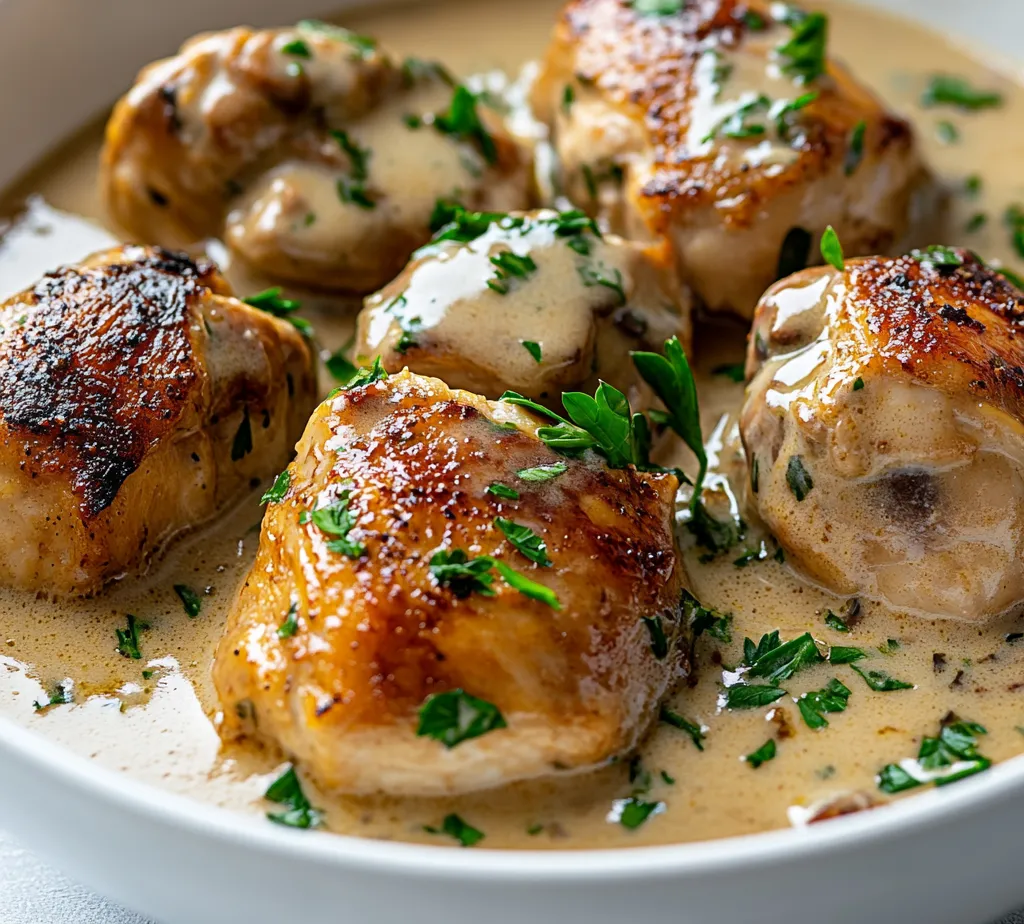 Understanding the allure of Irish cuisine, we delve into a recipe that encapsulates the rich flavors and textures characteristic of traditional Irish dishes. This Irish Chicken in Creamy Thyme Sauce offers a delightful blend of savory chicken, aromatic herbs, and a luxurious cream sauce that elevates any dinner table. The dish is hearty yet sophisticated, making it an ideal choice for weeknight dinners, special occasions, or even an intimate gathering with loved ones.