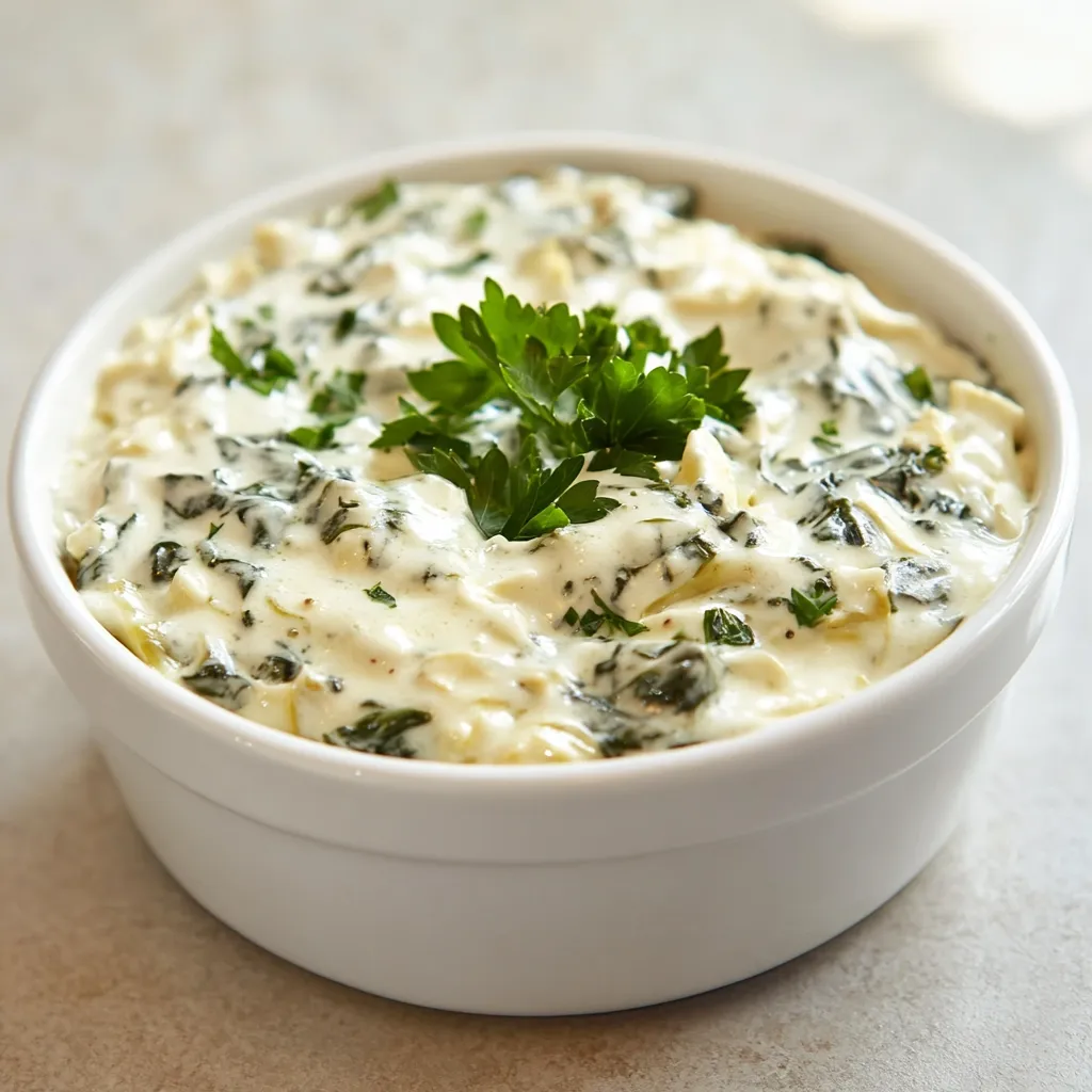 The irresistible Creamy Spinach and Artichoke Dip is a beloved favorite among party-goers and casual snackers alike. This rich and savory blend of creamy ingredients, spinach, and artichokes provides a delightful treat perfect for gatherings or a cozy night in. Whether it’s for a festive celebration, a game day menu, or a simple get-together with friends, this dip never fails to bring smiles and satisfaction to the table.